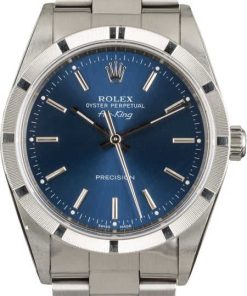HandMade The Rolex Air-King 14010 Blue Index Dial