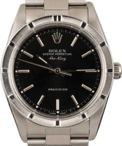 HandMade The Rolex Air-King 14010 Black Dial