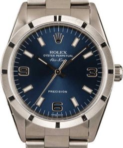 HandMade The Rolex Air-King 14010 Blue Arabic Dial