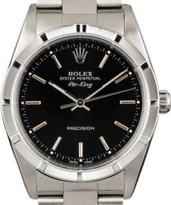 HandMade The Steel Rolex Air-King 14010M Black Dial