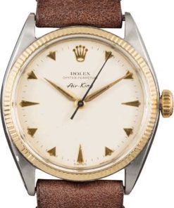 HandMade The Rolex Air-King 5501 Ivory Arrowhead Dial