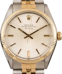 HandMade The Rolex Air-King 5501 Silver Dial Jubilee T