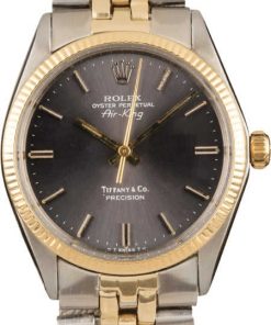 HandMade The Rolex Air-King 5501 Slate Dial Watch