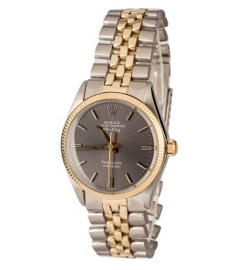 Alternative view of HandMade The Rolex Air-King 5501 Slate Dial Watch