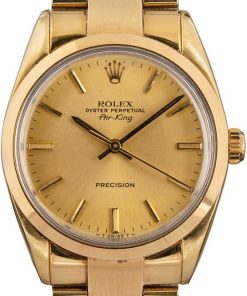 HandMade The Rolex Air-King 5520 Yellow Gold