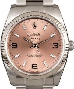 HandMade The Rolex Air-King 114234 Salmon Dial