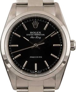 HandMade The Rolex AirKing 14000M Black Index Dial