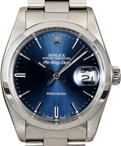 HandMade The Rolex Air-King Date 5700 Blue Dial