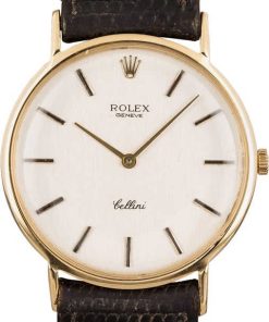 HandMade The Rolex Cellini 3738 Silver Dial