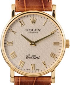 HandMade The Rolex Cellini 5115 - 18K Yellow Gold