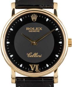 HandMade The Rolex Cellini 5115 Black Dial