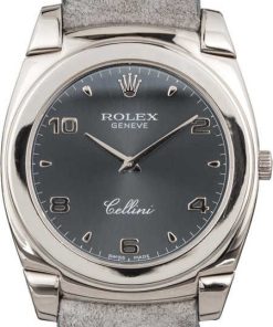 HandMade The Rolex Cellini 5330 Grey Arabic Dial