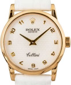 HandMade The Ladies Rolex Cellini 6111 Yellow Gold
