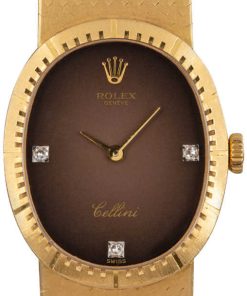 HandMade The Ladies Rolex Cellini 4325 Yellow Gold