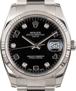 HandMade The Rolex Date 115234 Diamonds