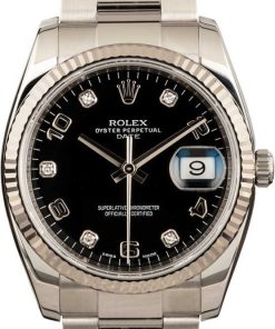 HandMade The Rolex Date 115234 Diamonds