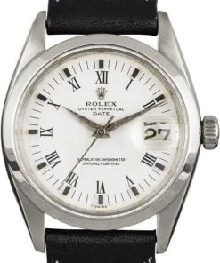 HandMade The Rolex Date 1500 White Doorstop Dial