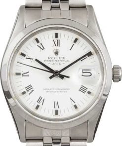 HandMade The Rolex Date 15000 White Dial
