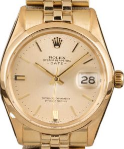 HandMade The Rolex Yellow Gold Date 1501