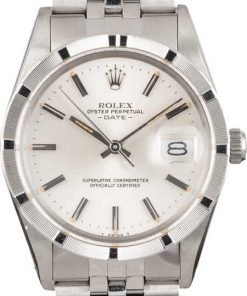 HandMade The Rolex Date 15010 Silver Dial