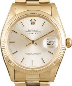 HandMade The Rolex Date 1503 Yellow Gold Oyster Rivet