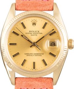 HandMade The Rolex Date 1503 Champagne Index Dial