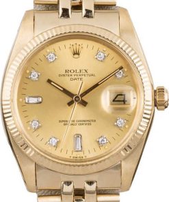 HandMade The Rolex Date 1503 American Oval Link Bracelet