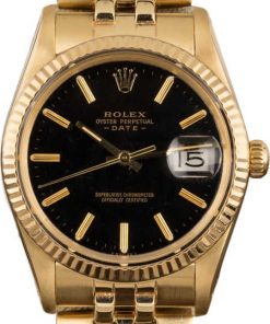 HandMade The Rolex Date 15037 Black Dial