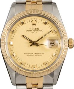 HandMade The Rolex Date 15053 Champagne Doorstop Dial