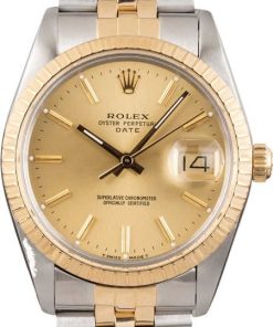 HandMade The Rolex Date 15053 Two Tone Jubilee