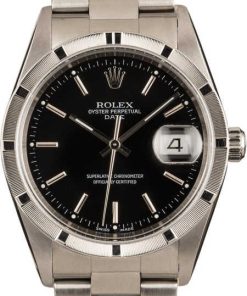 HandMade The Rolex Date 15210 Black Dial