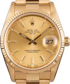 HandMade The Rolex 18K Date 15238 Oyster Rivet Bracelet