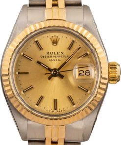 HandMade The Ladies Rolex Date 6917 Champagne