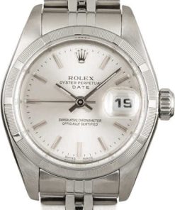 HandMade The Rolex Date 79190 Silver Index Dial