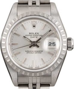 HandMade The Unworn Rolex Date 79240 Steel Jubilee Band