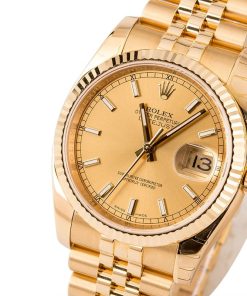 Alternative view of HandMade The Unworn Men's Rolex DateJust 116238