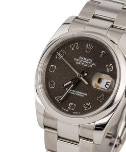 Alternative view of HandMade The Rolex Datejust 116200 Slate Jubilee Dial