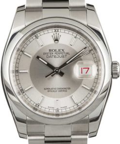 HandMade The Rolex Datejust 116200 Silver Tuxedo Dial
