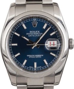 HandMade The Rolex Datejust 116200 Blue Luminous Dial
