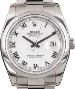 HandMade The Rolex 116200 Datejust 36MM White Roman