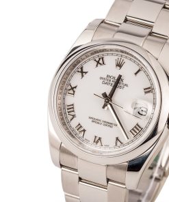 Alternative view of HandMade The Rolex 116200 Datejust 36MM White Roman