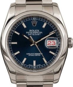 HandMade The Rolex Datejust 116200 Blue Luminous Dial