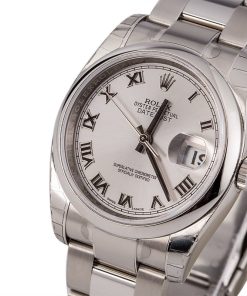 Alternative view of HandMade The Unworn Rolex Datejust 116200 Roman Dial