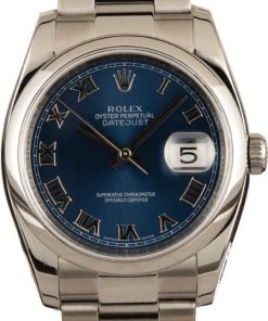 HandMade The Rolex Datejust 116200 Blue Roman Dial