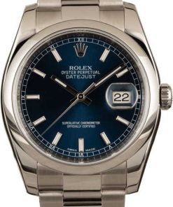 HandMade The Rolex Datejust 116200 Blue Luminous Index Dial