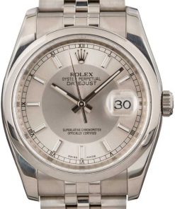 HandMade The Rolex Datejust 116200 Silver Tuxedo Dial