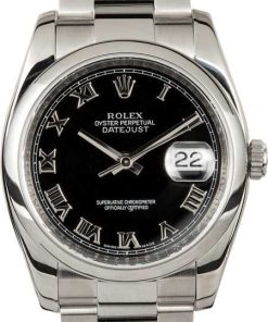 HandMade The Rolex Datejust 116200 Black Roman