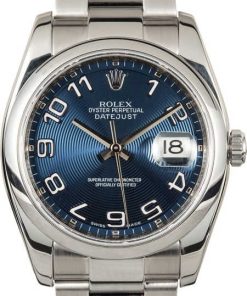 HandMade The Rolex Datejust 116200 Blue Concentric