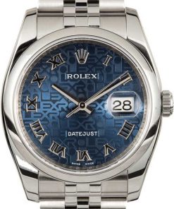 HandMade The Rolex Datejust 116200 Blue Jubilee