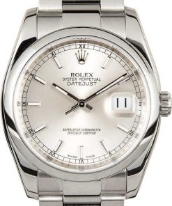 HandMade The Rolex Datejust 116200 Silver Luminous Dial